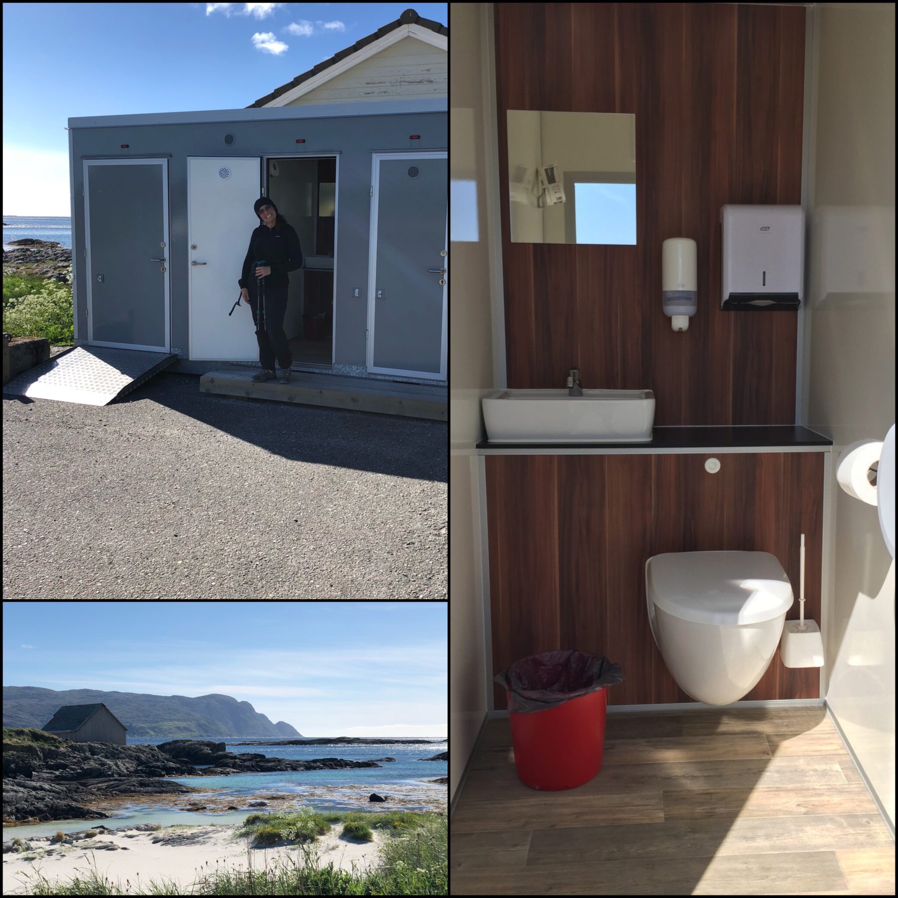 Norway - I have never seen a nicer trailhead facility; heated too. Norway - I have never seen a nicer trailhead facility; heated too.