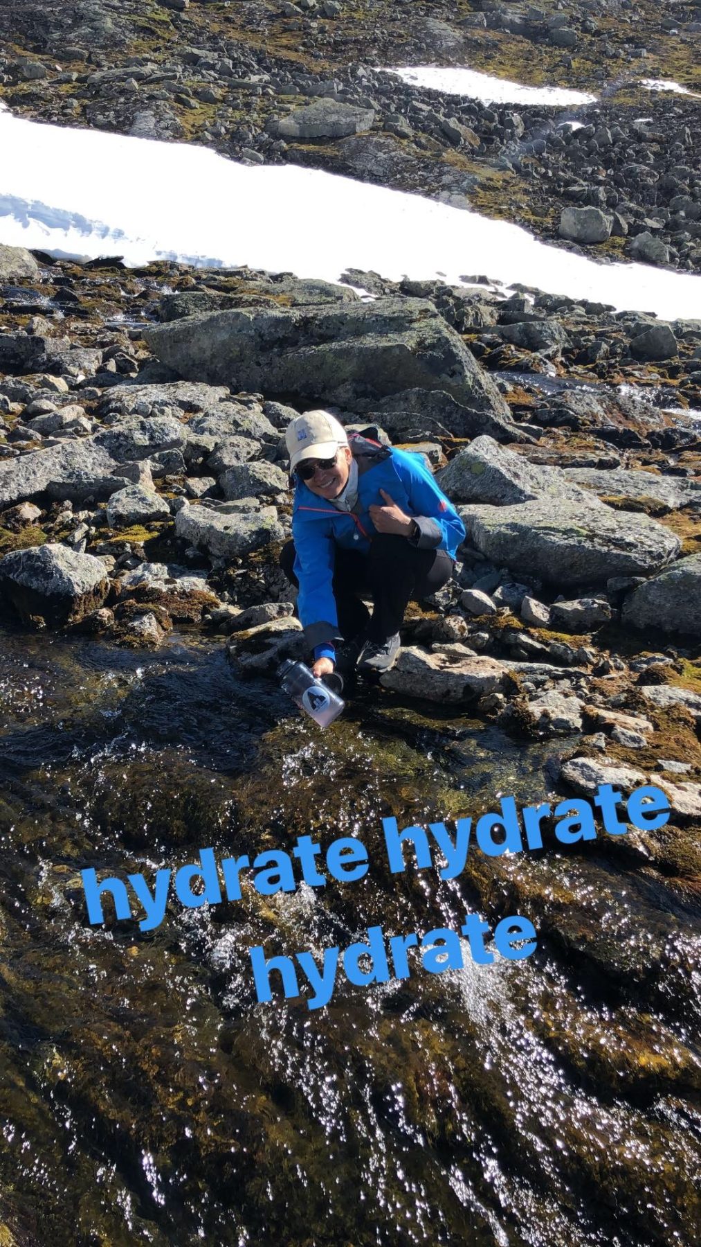 Norway - The luxury of clean, safe water was a plus. It was nice and cold too.