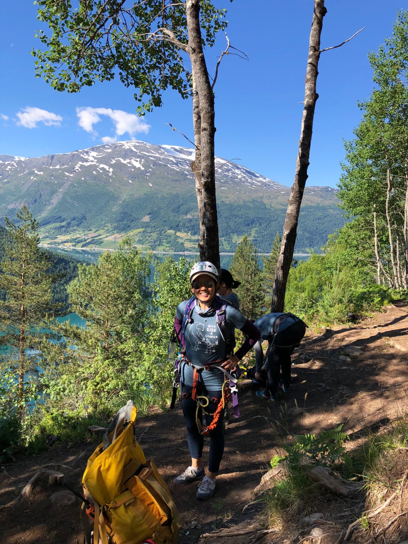 Norway - Jenny has been looking forward to the Norway ferrata since we discovered how fun they were in the Dolomites. Norway - Jenny has been looking forward to the Norway ferrata since we discovered how fun they were in the Dolomites.