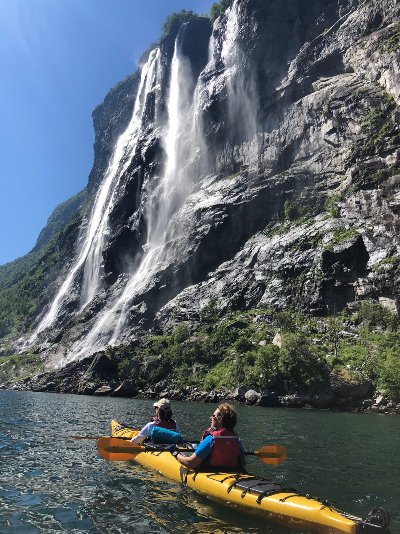 Norway - Seven Sisters Waterfall, Geirangerfjord Norway Norway - Seven Sisters Waterfall, Geirangerfjord Norway
