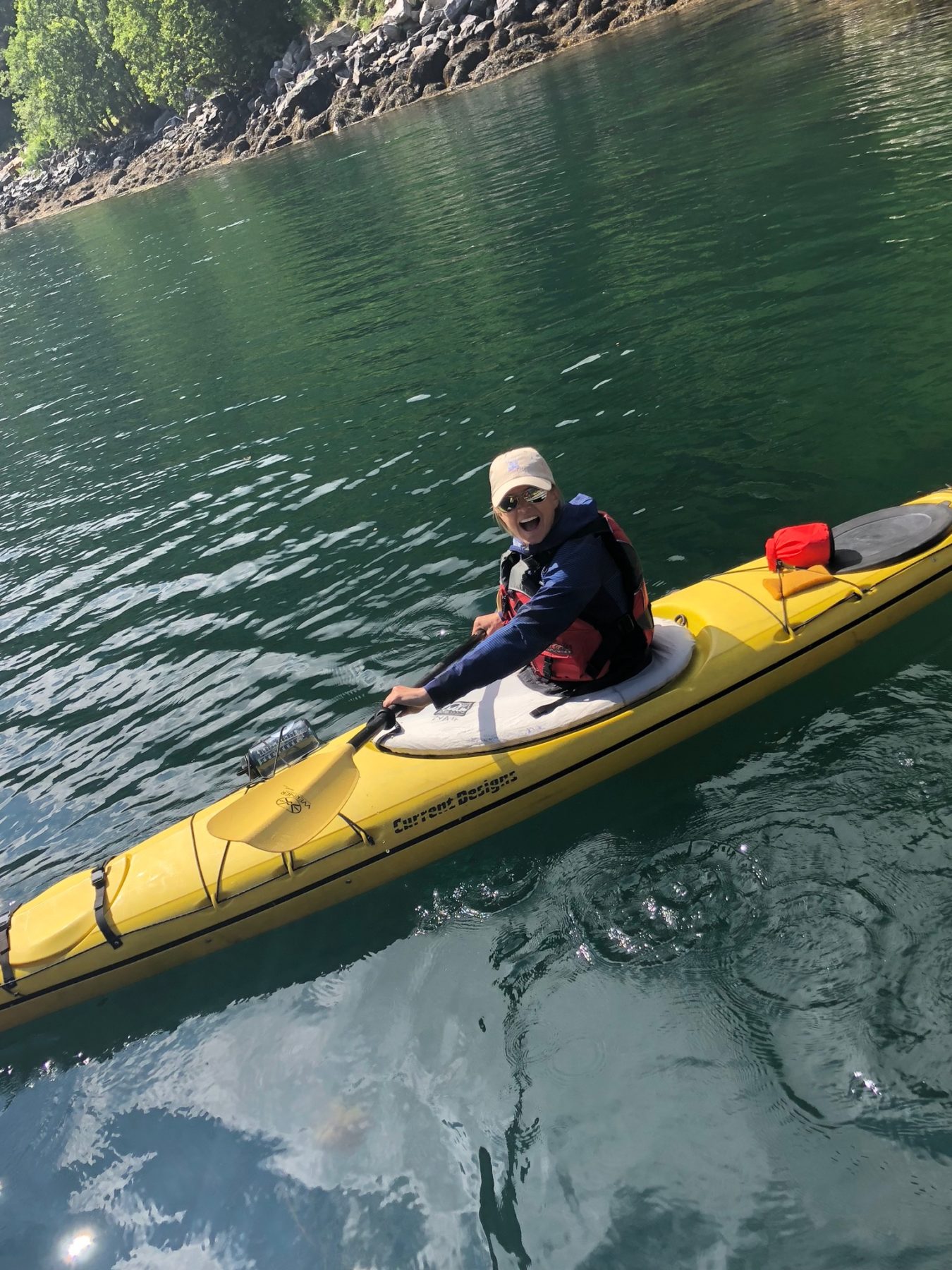 Norway - Kayaking is a treat after three rigorous hiking days. Norway - Kayaking is a treat after three rigorous hiking days.