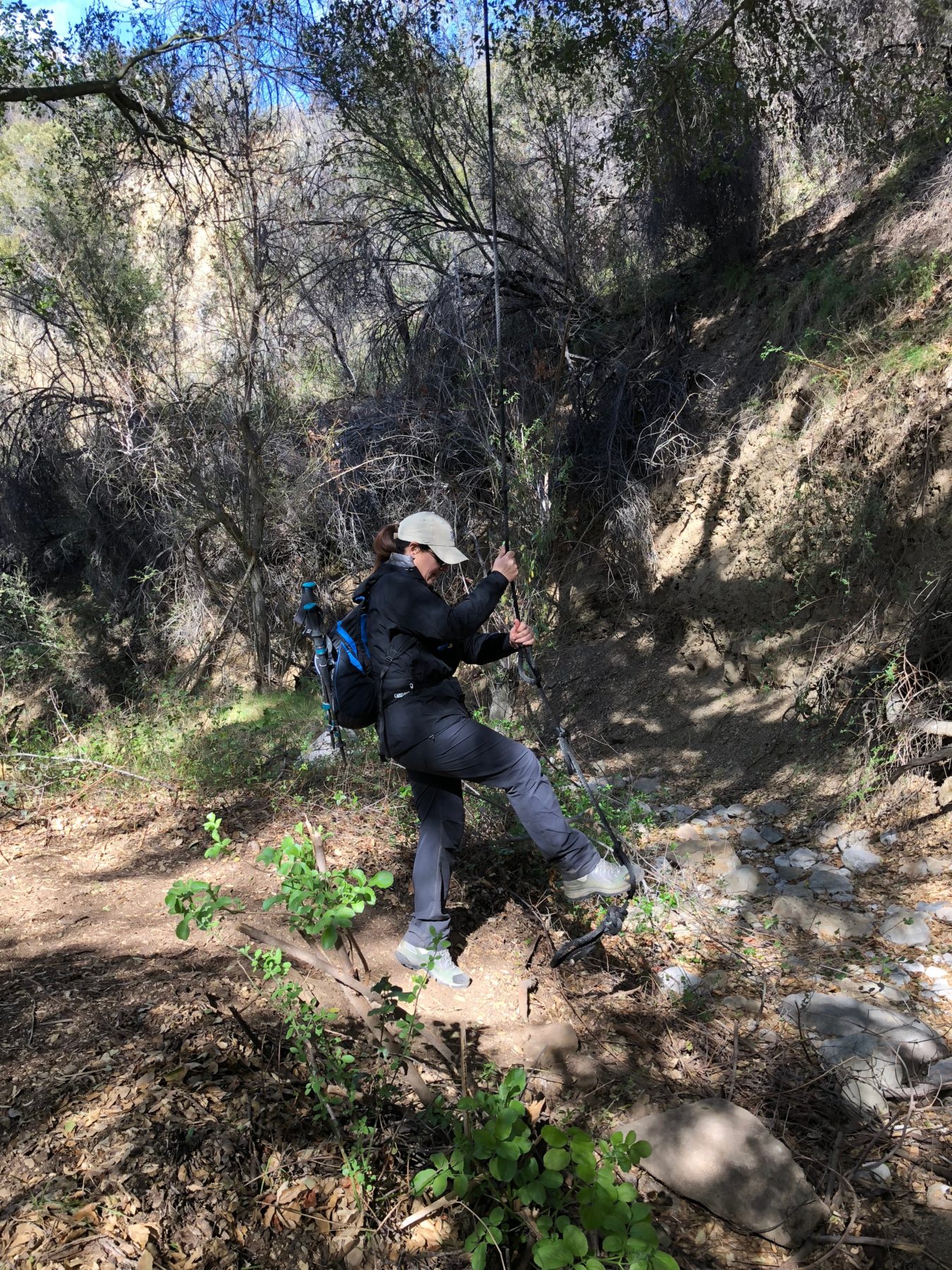 Malibu / Mt. Baldy - What do you do when you come upon a rope swing? You try it out of course! It was the perfect ending to a great hike. Malibu / Mt. Baldy - What do you do when you come upon a rope swing? You try it out of course! It was the perfect ending to a great hike.