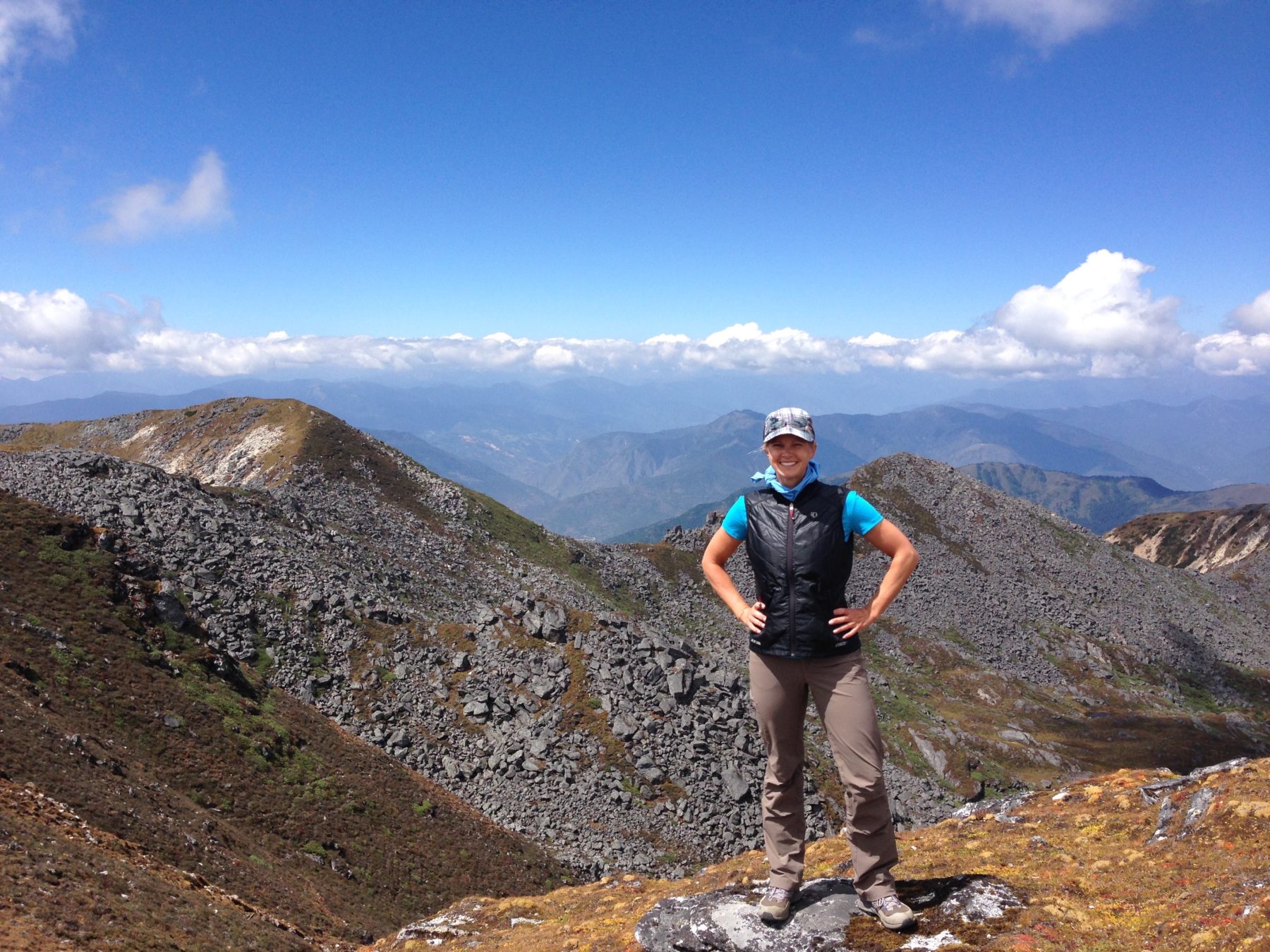 Bhutan Dagala Trek - Dagmara spearheaded the planning of our Bhutan trek. And as usual, she made sure the weather cooperated and delivered blue skies every day! She had a little help from Dagala, the mountain goddess. Bhutan Dagala Trek - Dagmara spearheaded the planning of our Bhutan trek. And as usual, she made sure the weather cooperated and delivered blue skies every day! She had a little help from Dagala, the mountain goddess.
