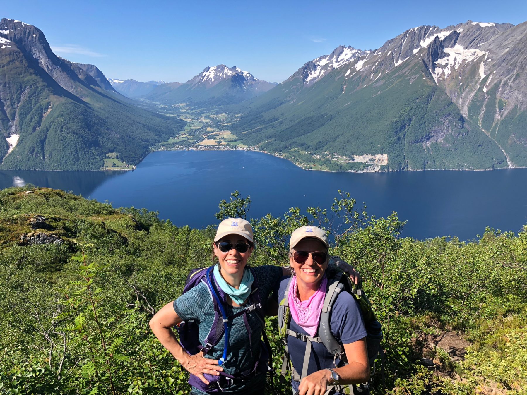 Norway - Jenny F from Portland, OR and Helen C from Houston, TX did not know one another before this trip. Norway - Jenny F from Portland, OR and Helen C from Houston, TX did not know one another before this trip.