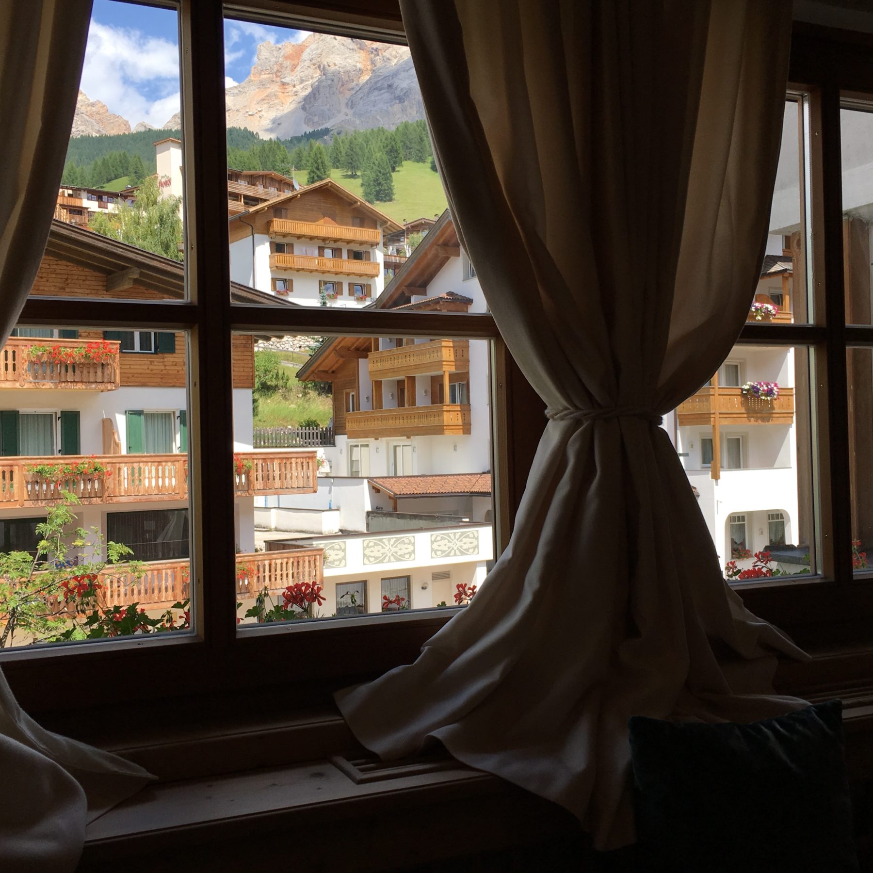 Dolomites, Italy - A room with a view! Rosa Alpina in San Cassiano in Badia is a picture perfect start to our Dolomites trek. Dolomites, Italy - A room with a view! Rosa Alpina in San Cassiano in Badia is a picture perfect start to our Dolomites trek.