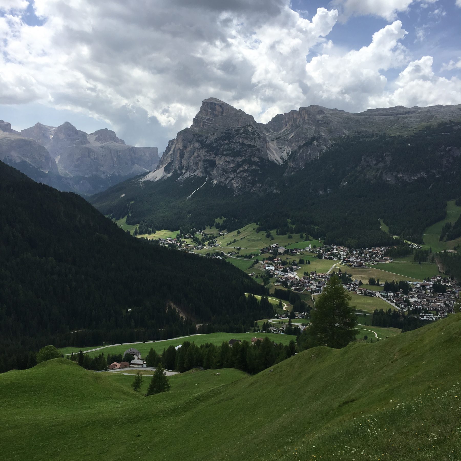 Dolomites, Italy - The Val Badia region in South Tyrol, Italy is one picturesque village after another. Dolomites, Italy - The Val Badia region in South Tyrol, Italy is one picturesque village after another.