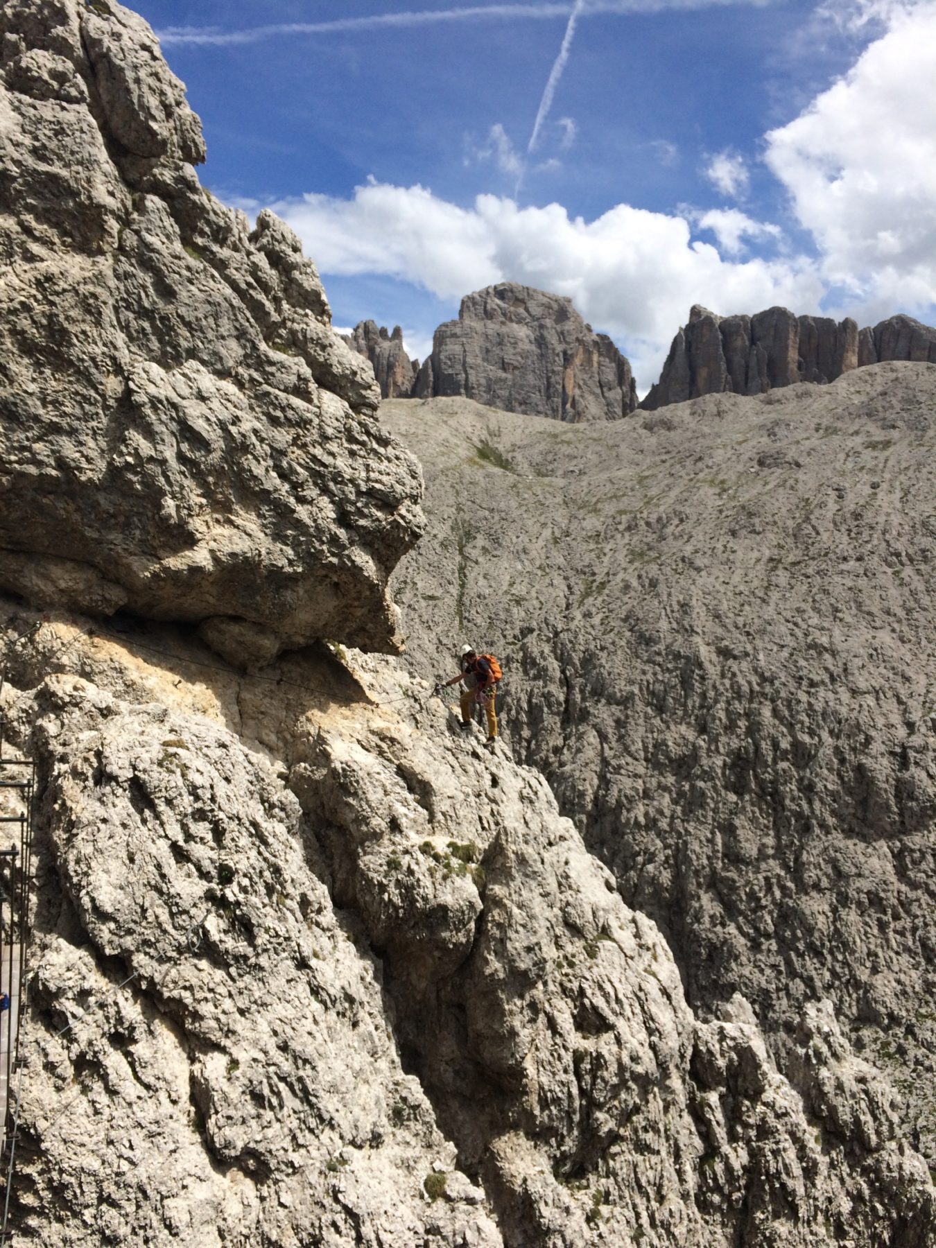 Dolomites, Italy - Marco, our guide, was very patient with us!! Dolomites, Italy - Marco, our guide, was very patient with us!!
