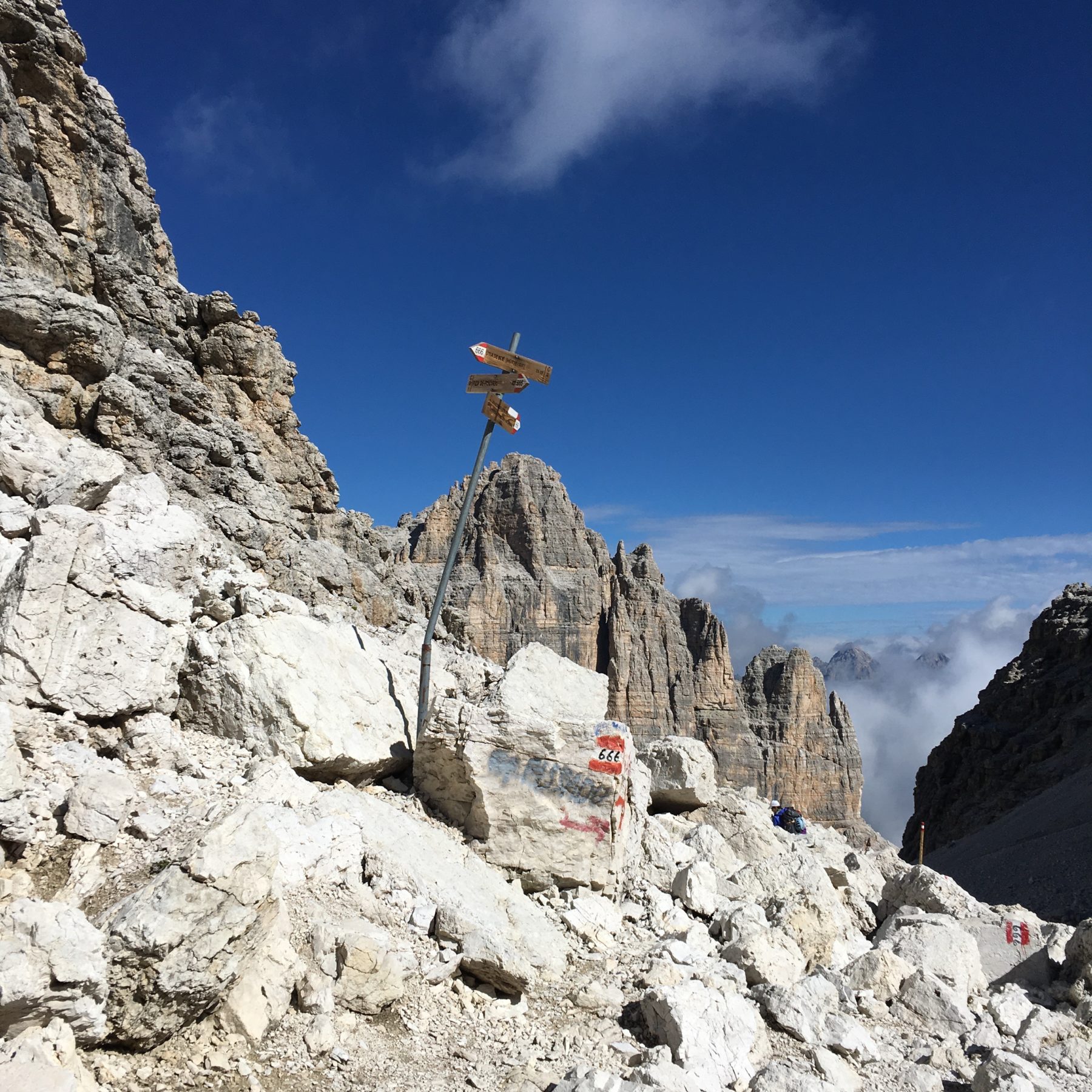 Dolomites, Italy - Trail 666 and it felt…unforgiving. Dolomites, Italy - Trail 666 and it felt…unforgiving.