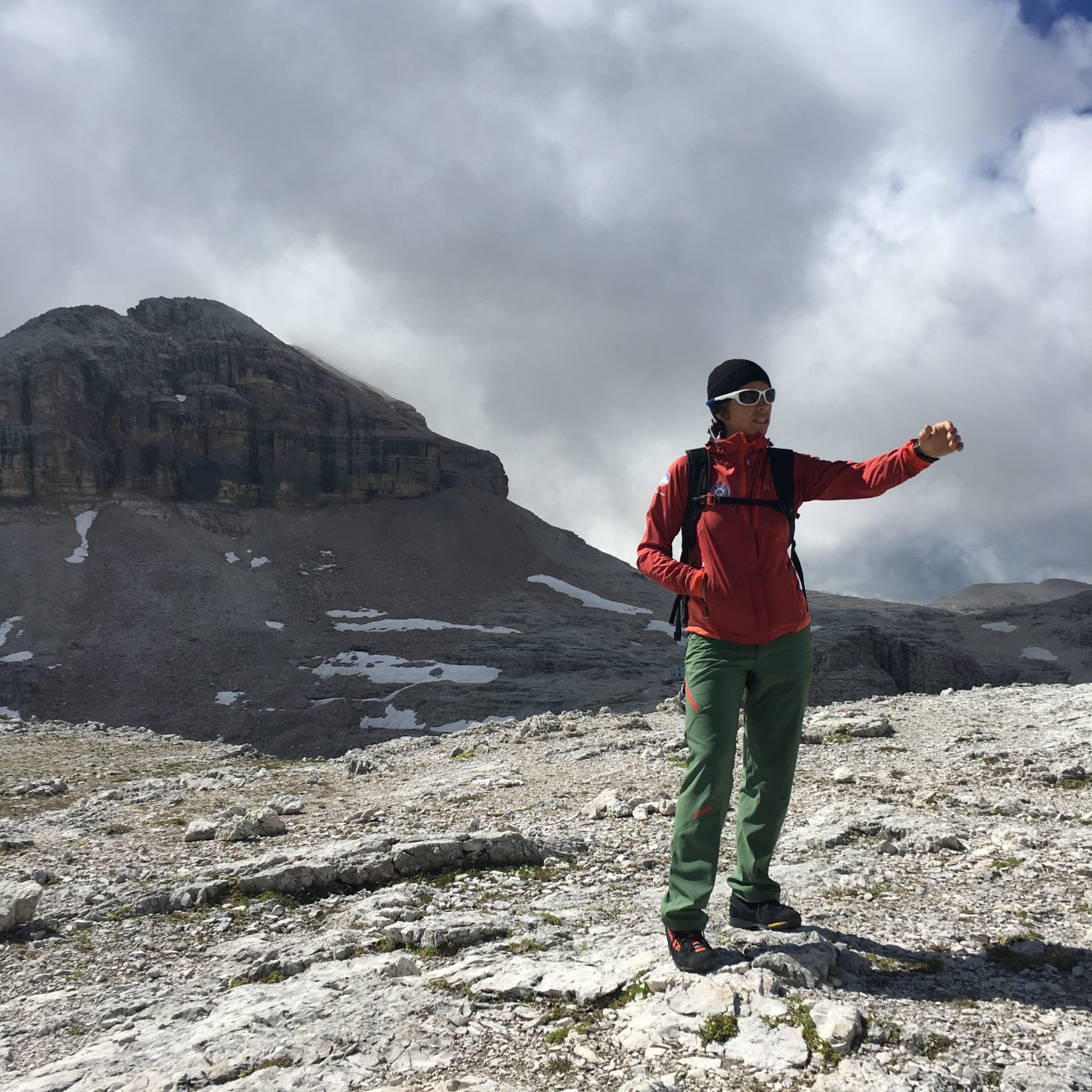 Dolomites, Italy - Marika knows this section of the Dolomites well. She grew up here. Dolomites, Italy - Marika knows this section of the Dolomites well. She grew up here.