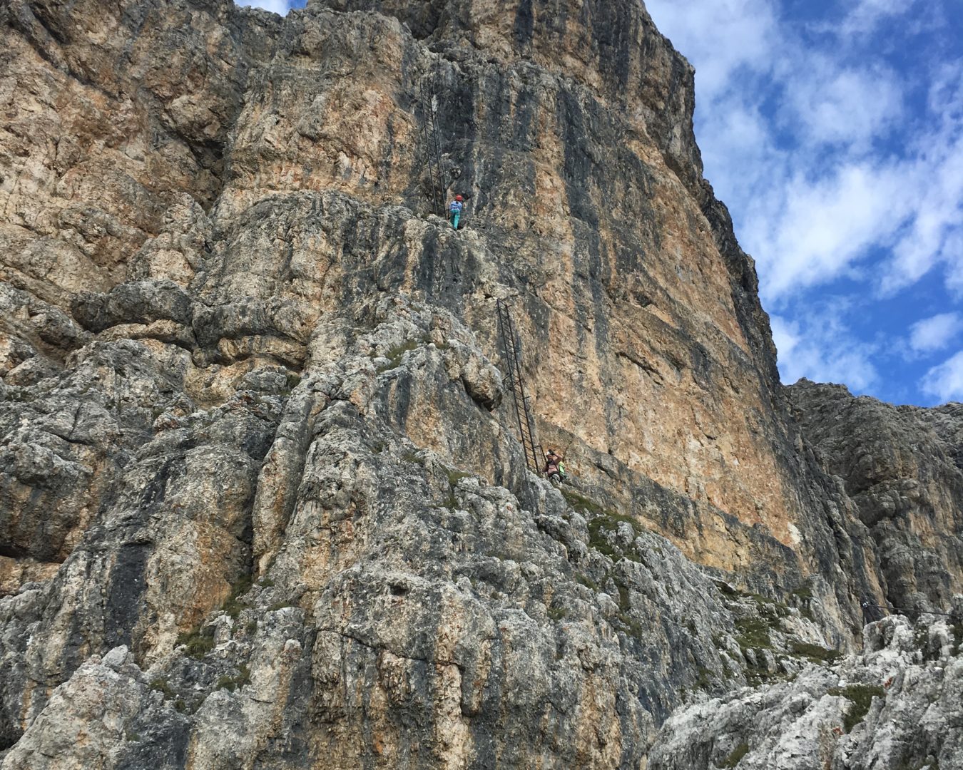 Via Ferrata Piz da Lech and Passo Pordoi