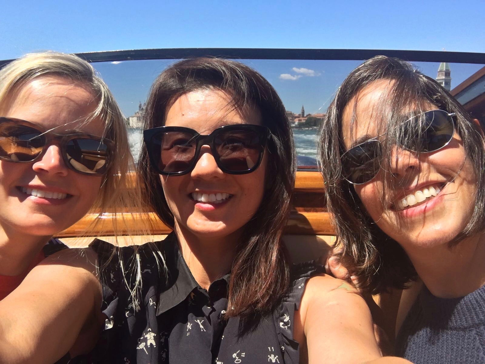 Dolomites, Italy - The fun continues on a post-trek water taxi for a day of sightseeing and gelato in Venice. Dolomites, Italy - The fun continues on a post-trek water taxi for a day of sightseeing and gelato in Venice.