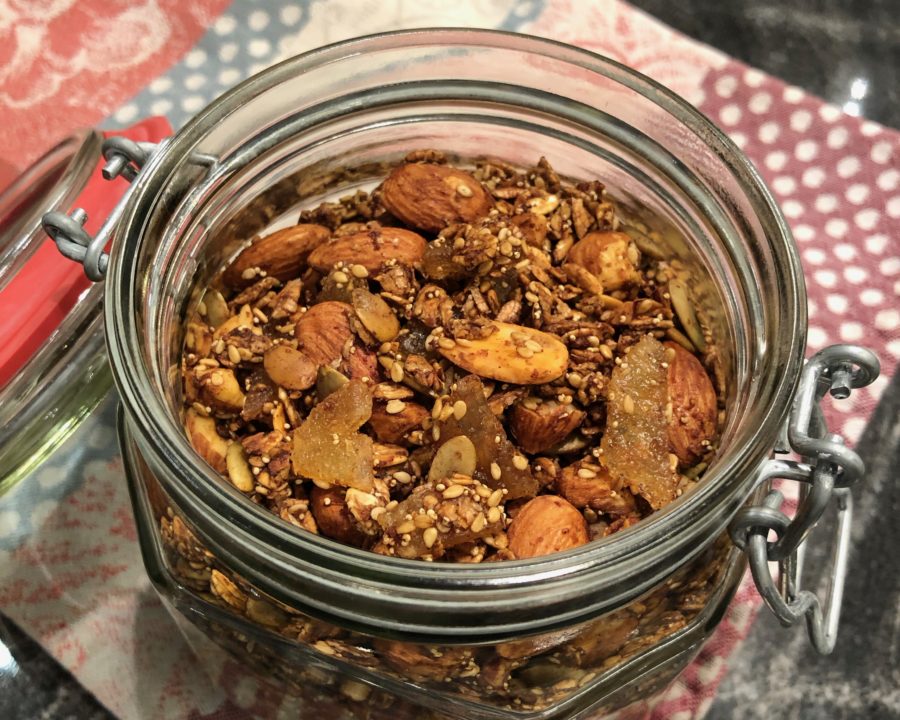 Almonds are a Girl’s Best Friend Granola