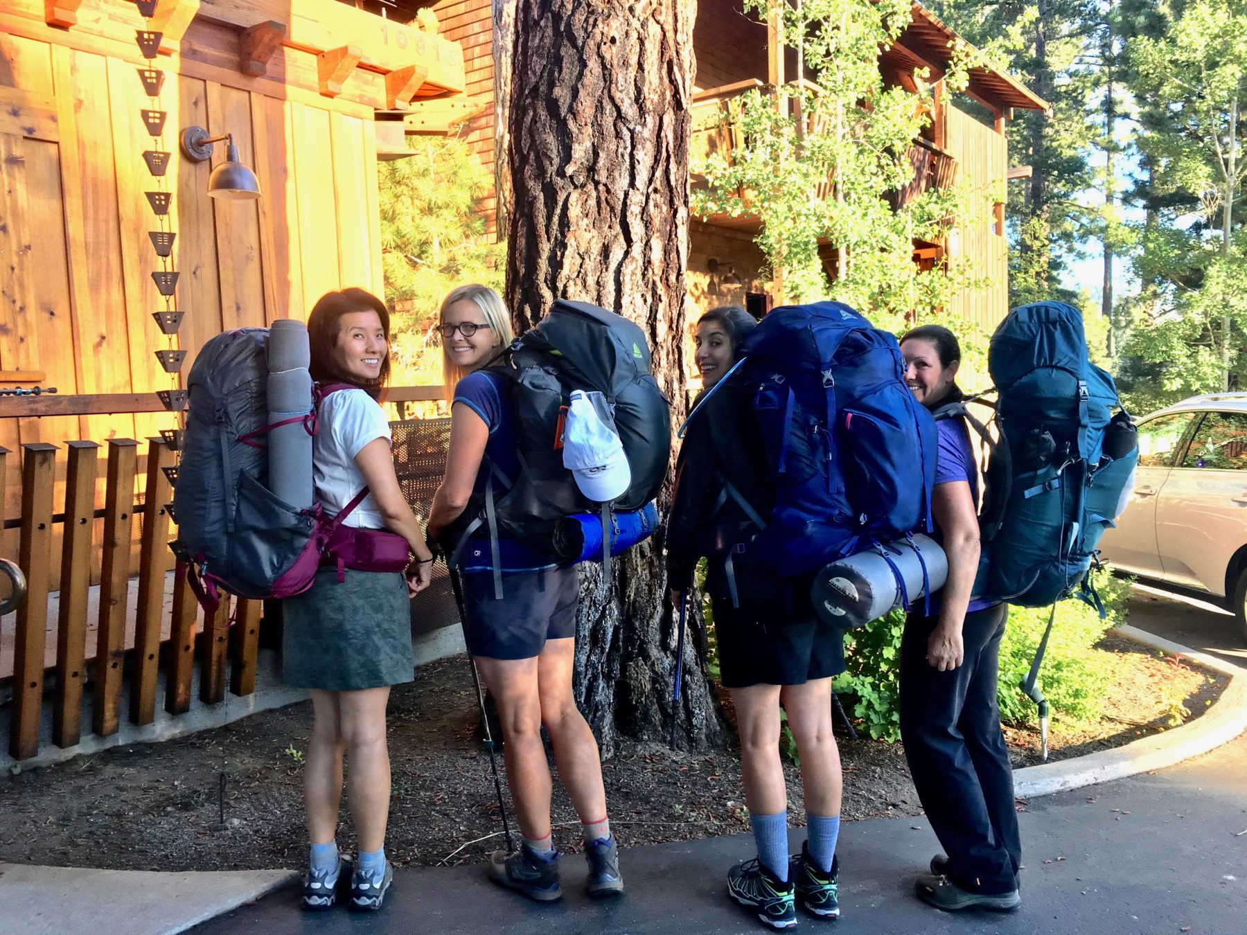 Desolation Wilderness California - The night we had arrived to Cedar House Mike and Patty held a gear check for us and we practiced setting up the tents we rented and made sure we had all the components. Our target pack weight was 28-30 pounds. Desolation Wilderness California - The night we had arrived to Cedar House Mike and Patty held a gear check for us and we practiced setting up the tents we rented and made sure we had all the components. Our target pack weight was 28-30 pounds.