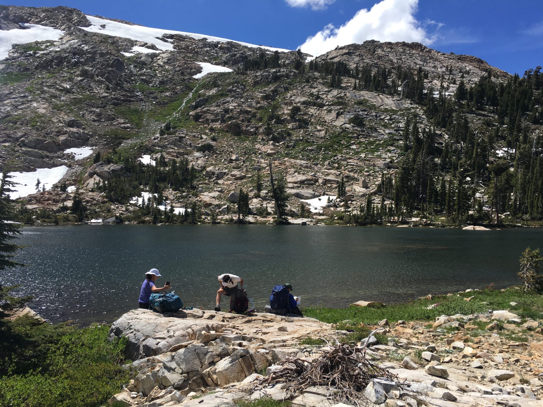 Desolation Wilderness California - Lake Doris Desolation Wilderness California - Lake Doris