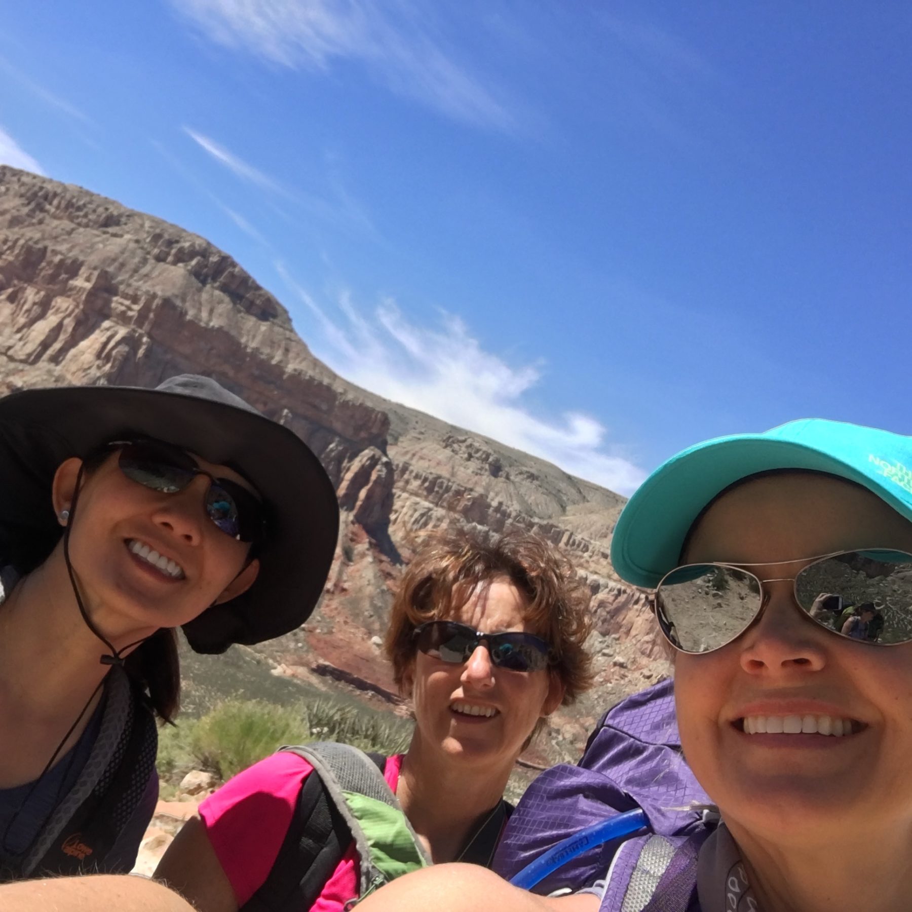 Havasupai - Jenny, Missy and Dagmara are together on another hiking adventure. We’ll be meeting up in a few short months to hike Alta Via 2 in the Dolomites and we wanted to get a training trip in before then. We’ll have to negotiate some chain ladders here which will give us a feel for the vie ferrata we’ll encounter in the Dolomites. Havasupai - Jenny, Missy and Dagmara are together on another hiking adventure. We’ll be meeting up in a few short months to hike Alta Via 2 in the Dolomites and we wanted to get a training trip in before then. We’ll have to negotiate some chain ladders here which will give us a feel for the vie ferrata we’ll encounter in the Dolomites.