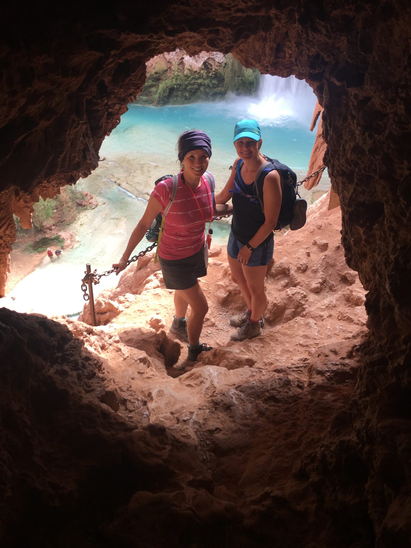 Havasupai - Framed by the tunnel. Havasupai - Framed by the tunnel.
