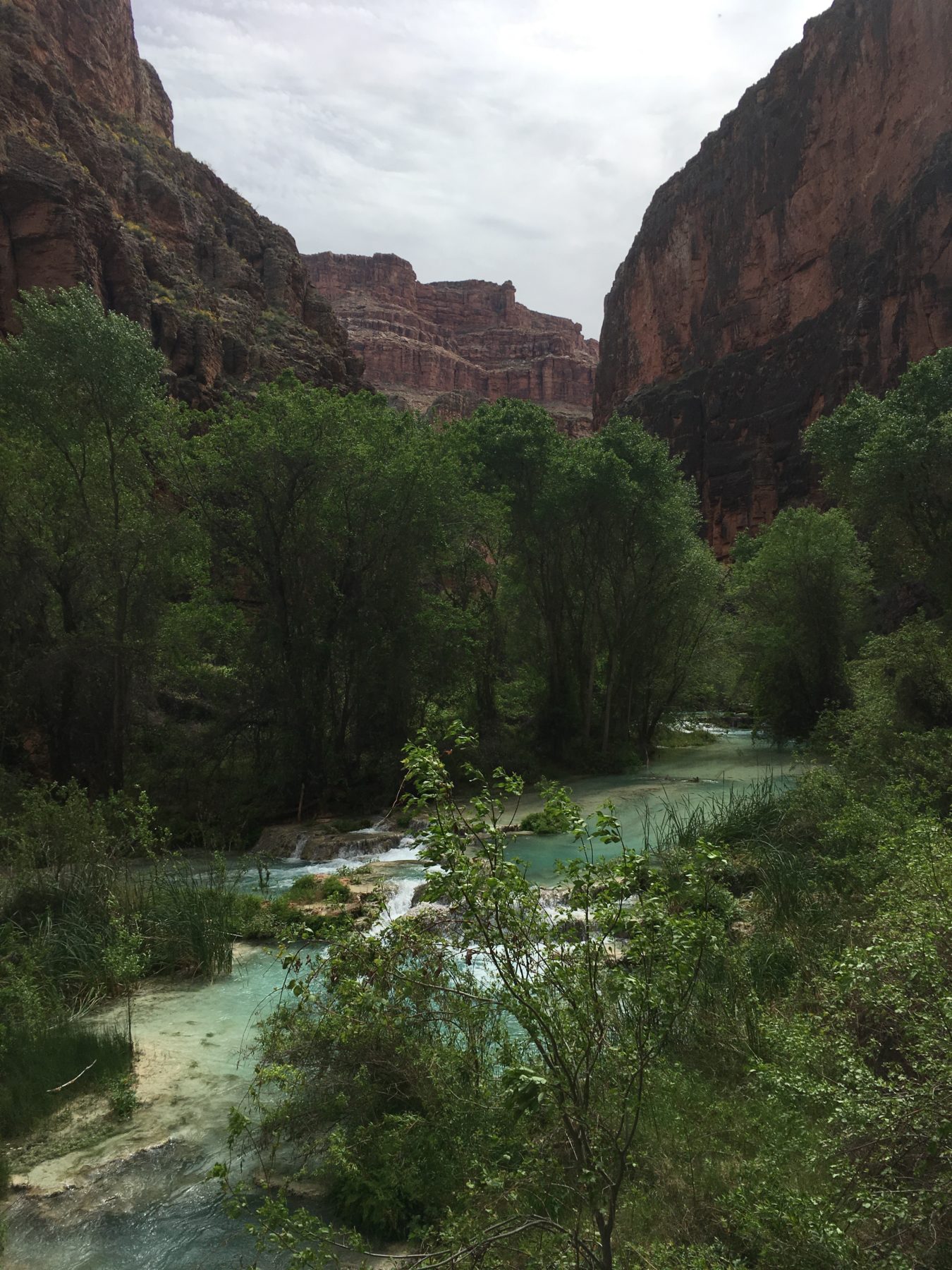 Havasupai - Havasu Creek. Havasupai - Havasu Creek.