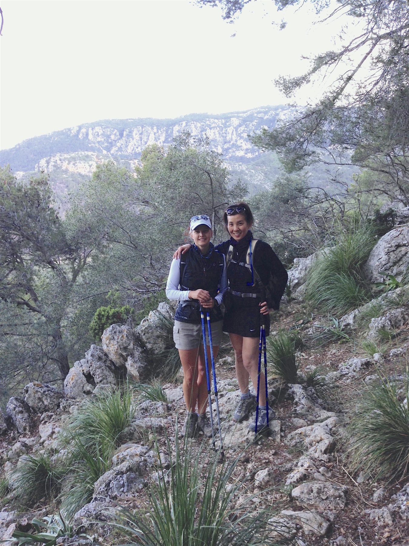 Mallorca, Spain - Dagmara and Jenny love challenging hikes and Mallorca delivers with its towering mountains. Mallorca, Spain - Dagmara and Jenny love challenging hikes and Mallorca delivers with its towering mountains.